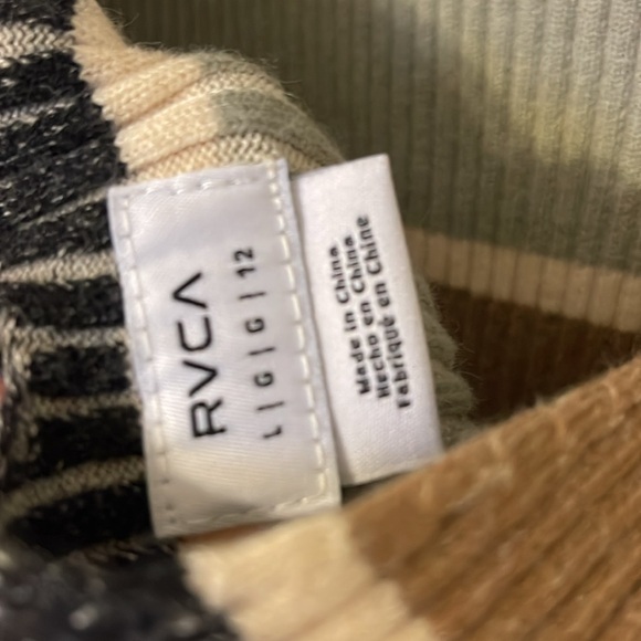 NWT RVCA Foxxe Sweater Tank ~ Large - Picture 7 of 7